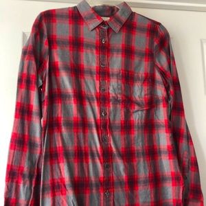 J.CREW plaid button up